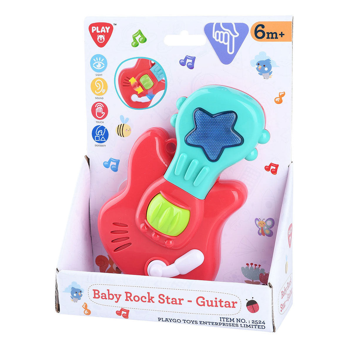Playgo baby rock star guitarra pequeña