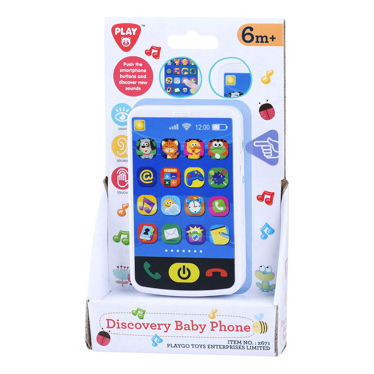 Baby-Smartphone mit Ton abspielen