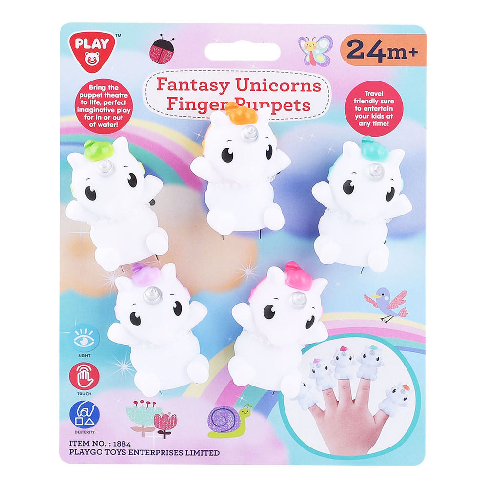 Playgo finger puppets unicorn - 5 pcs.