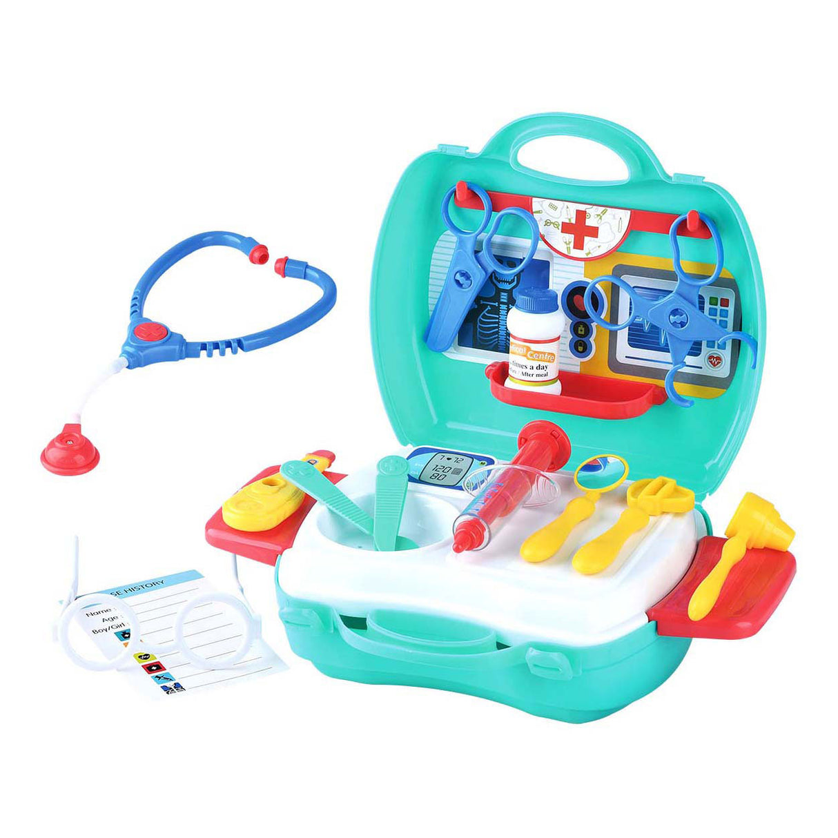 Playgo doktorský kufrík s príslušenstvom, 20 ks.