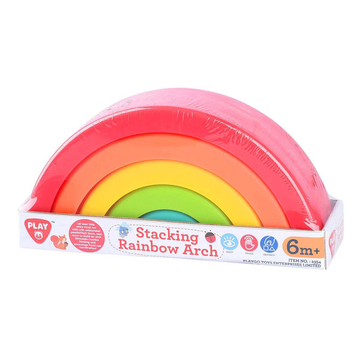 Gioca a Stapel Rainbow Color, 5dlg.