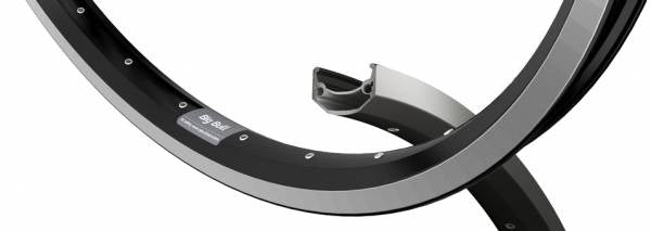 Ryde Relg Zac Bull 28 29 622 x 25c Aluminium 36 Huller 14g sort skærpet