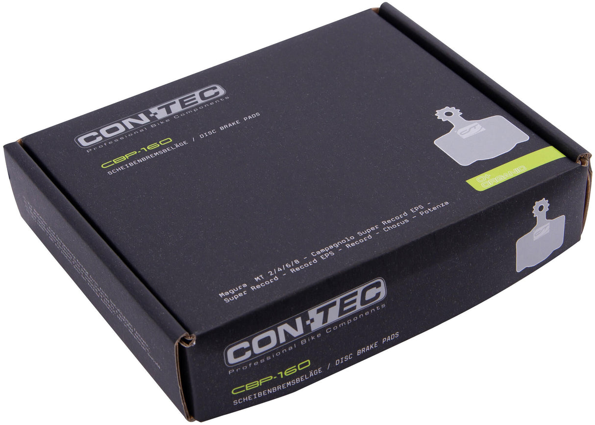 Contec disc brake pad discstop+ cbp-160 ct disc brakepad cbp-160 organic, box 25pr