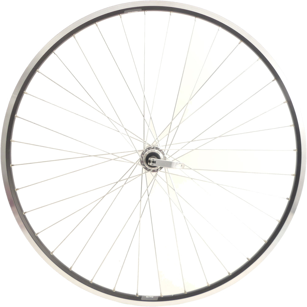 Roda traseira 28 622x19c Zac 19 aro com 7 8 Velocidade Free Wheel e Rick Tension Black