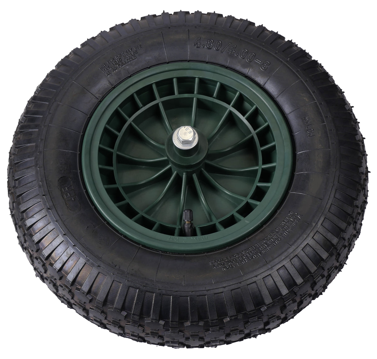 Ruota sciolta per aria da carriola