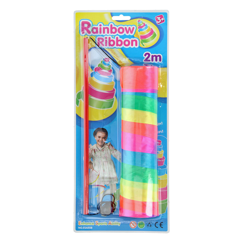 Rainbow dance ribbon, 2mtr.