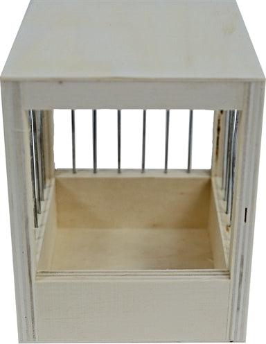 Škatla z leseno železniško gnezdo