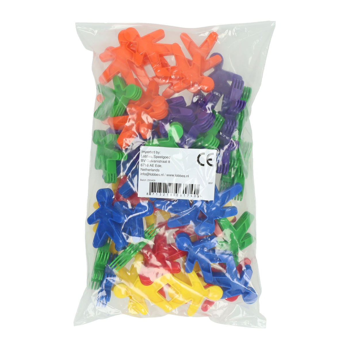 Gingerbread man construction set - 60 pcs