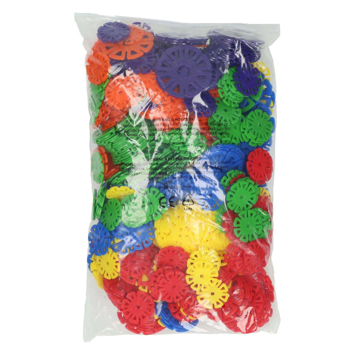 Building discs - 640 pieces in two sizes