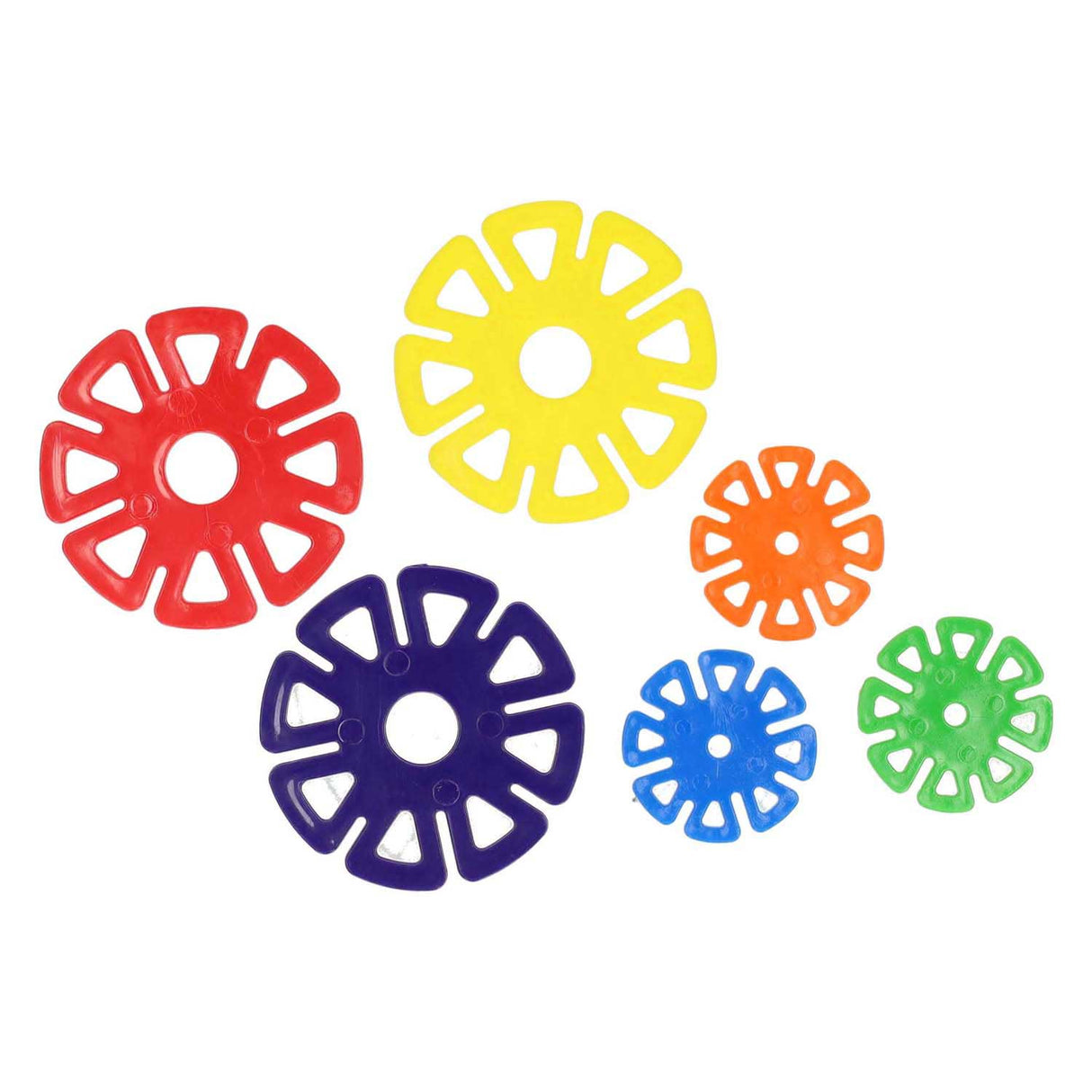 Building discs - 640 pieces in two sizes