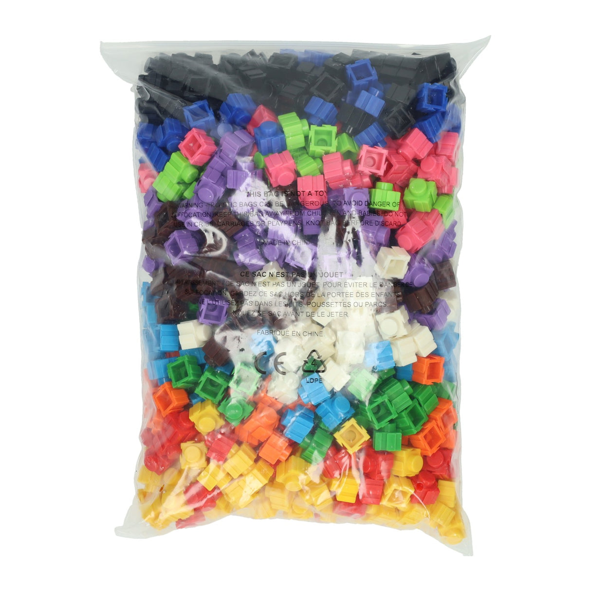 Building set coupling blocks - 720 pcs