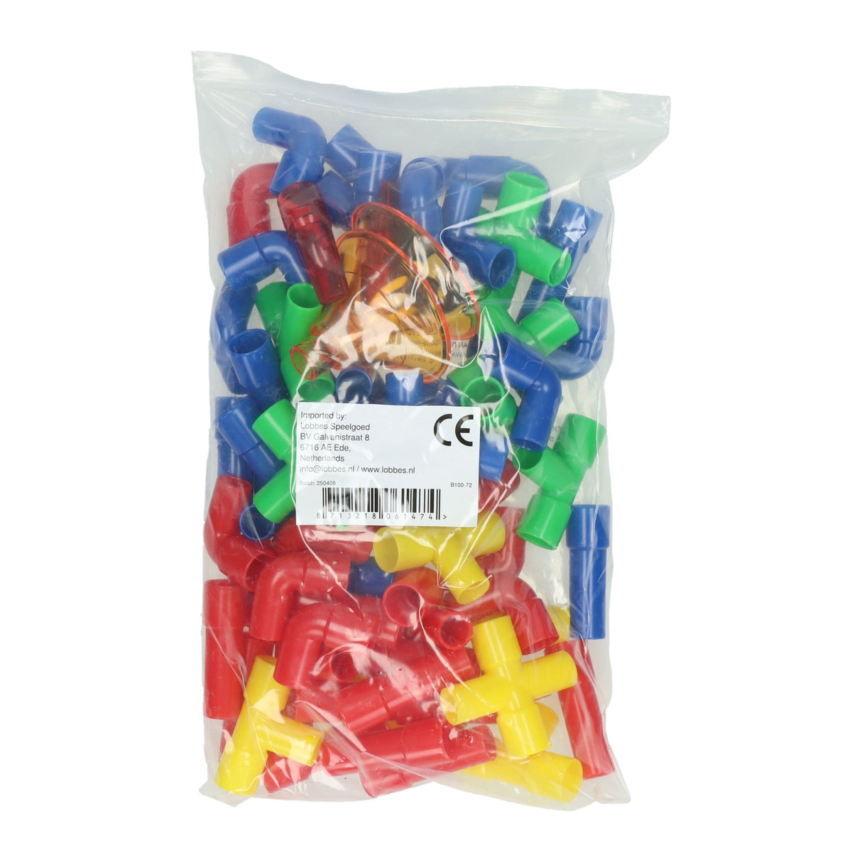 Pipette tubes trumpet set - 72 pieces