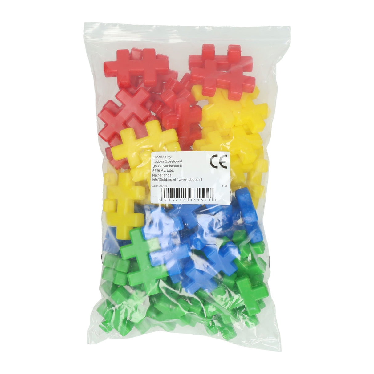 Plus puzzle set with one shape - 60 pcs