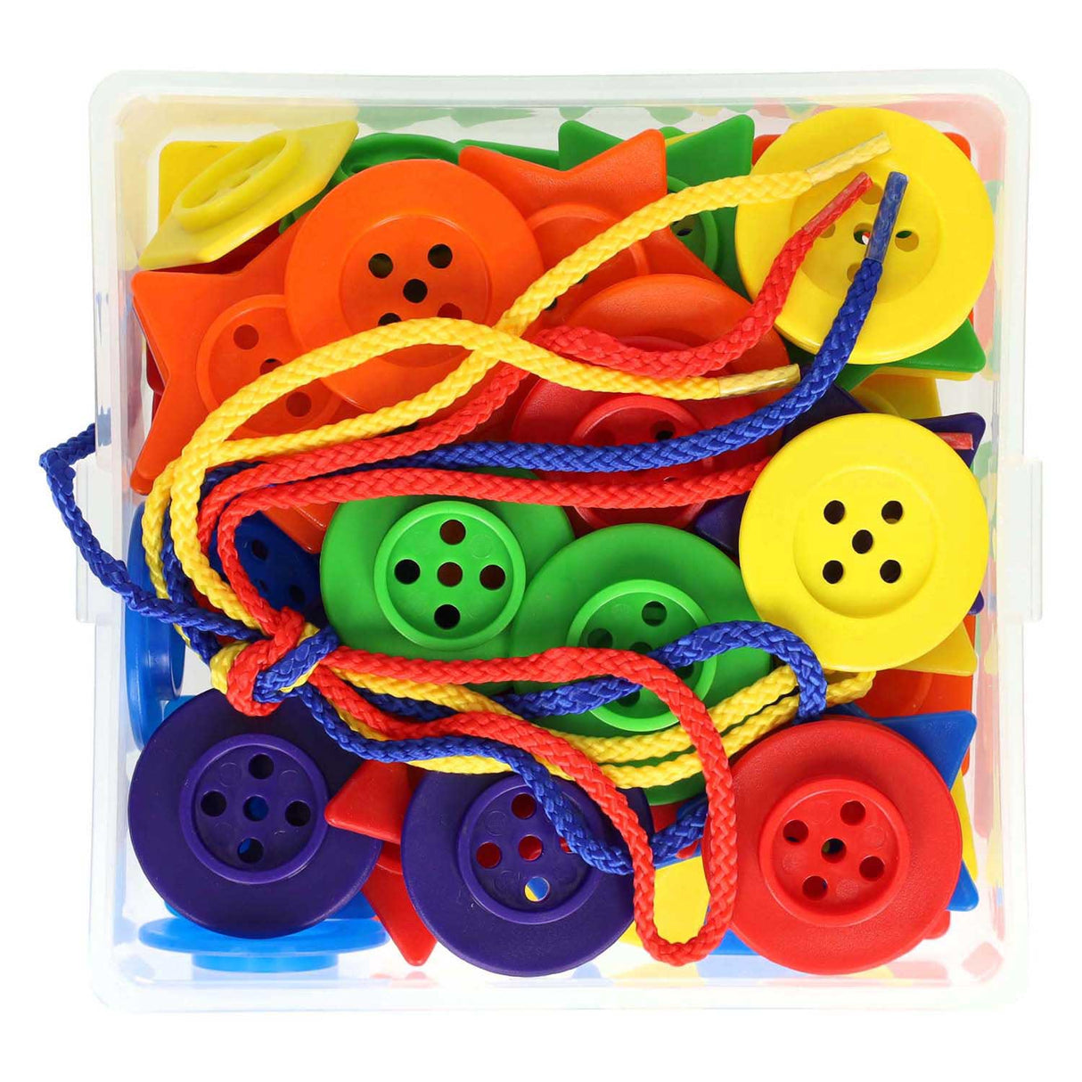 Stackable threading buttons - 72 pcs.