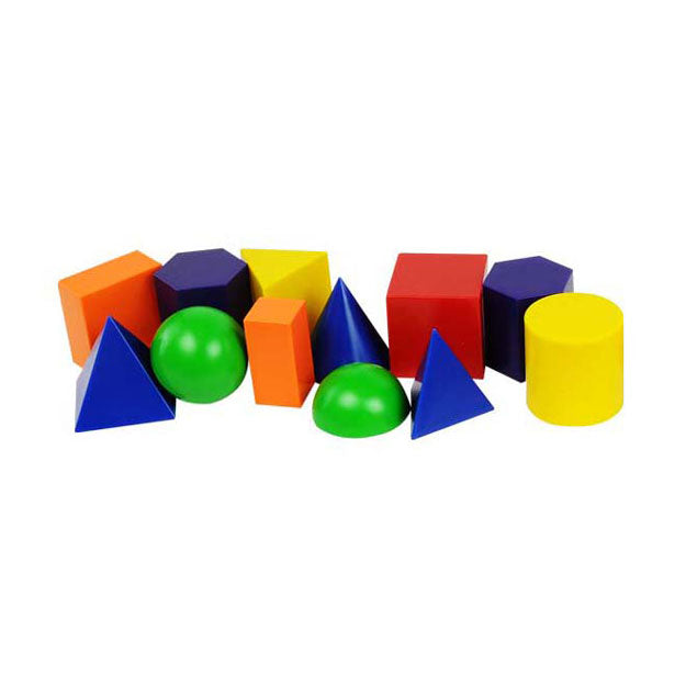 Geometric shapes set - 12 pcs.