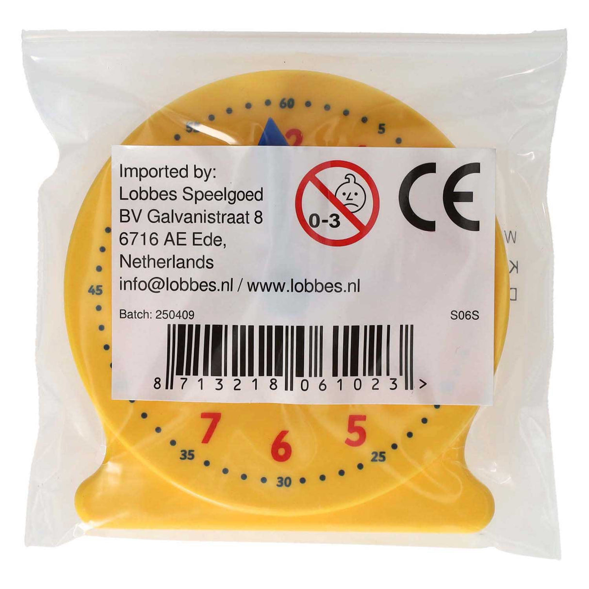 Learning to tell the time - 10cm