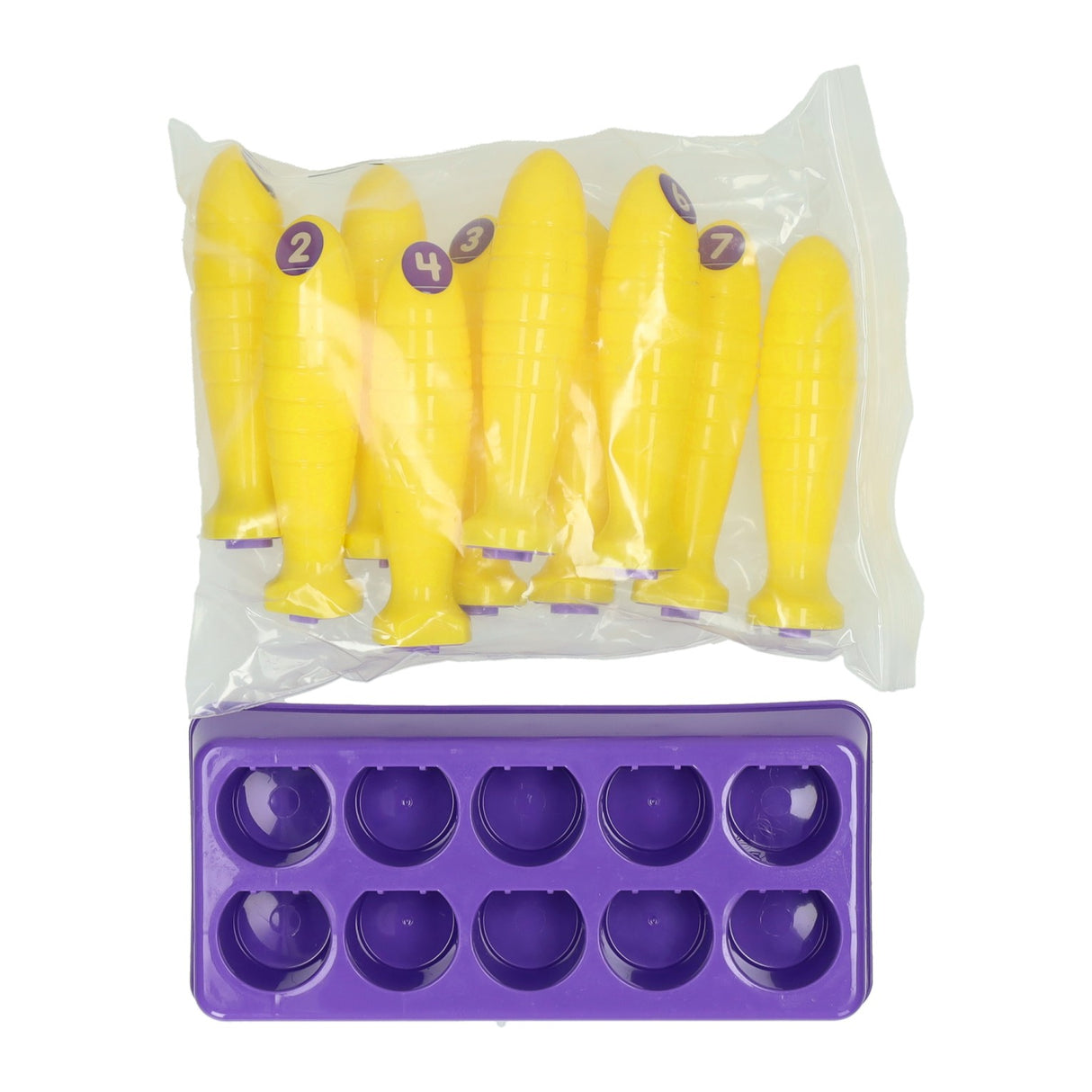 Number stamps - 10 pcs.