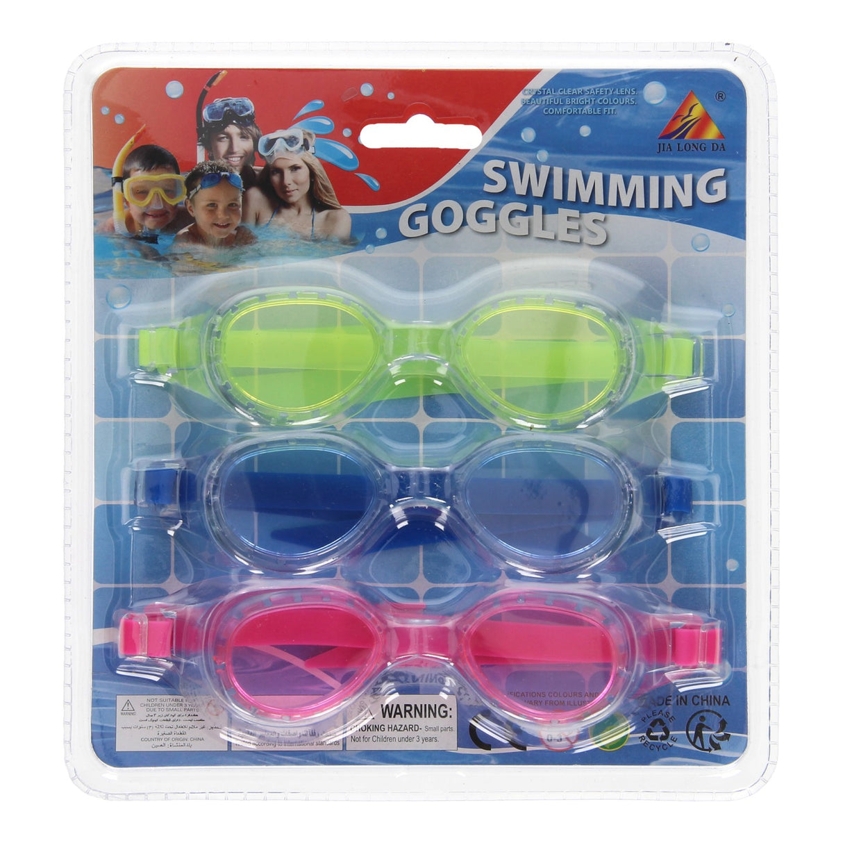 Diving goggles set, 3 pcs.