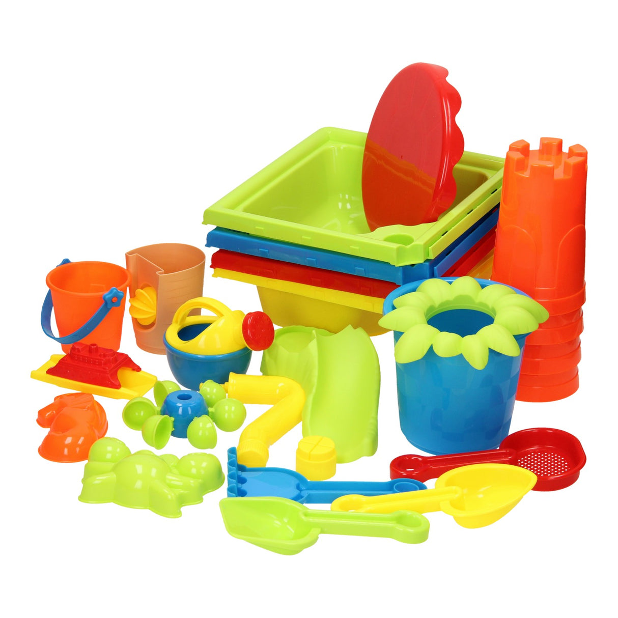 Sand and water table, 4-tray
