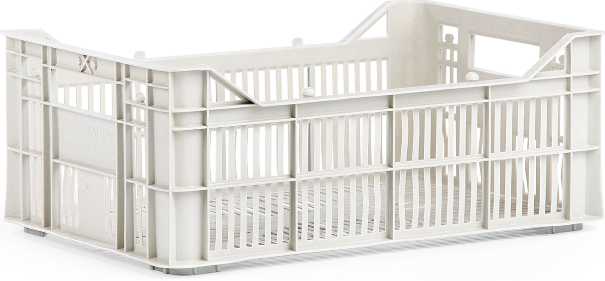 Urban Proof Fahrradkiste Helsinki Plastik 7l hellgrau 30x20x11 cm