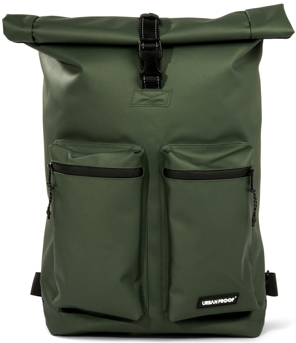 Bolsa de bicicleta urbana à prova de urbana à prova de rolltop 20L Verde