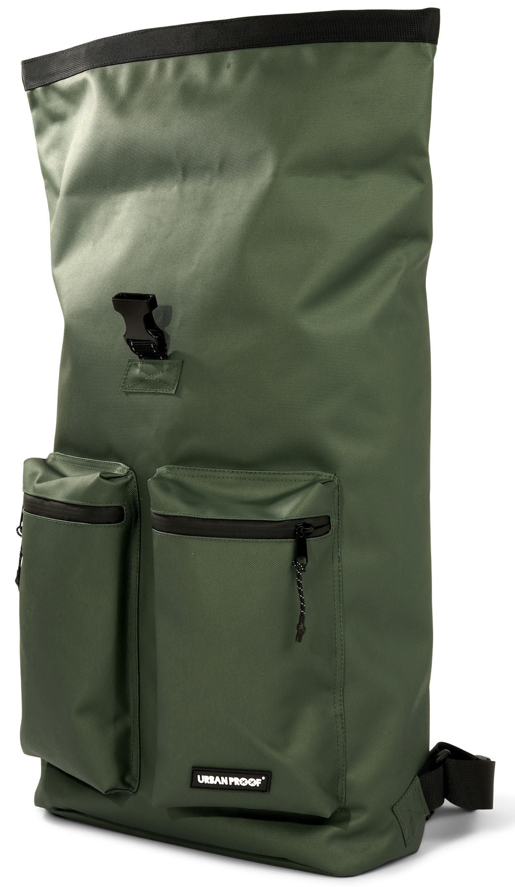 UrbanProof Urbanproof Rolltop priemiestinio dviračio krepšys 20l žalias