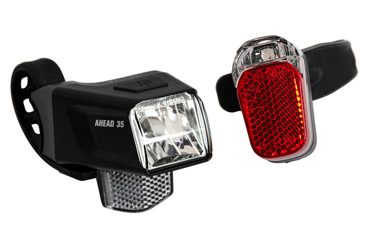 Büchel Head Flight LED por delante 35 + Z -Fire Micro - Negro