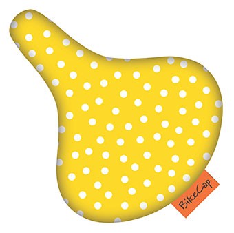 Bikecap Saddle Deck Yellow Dot Pequeño