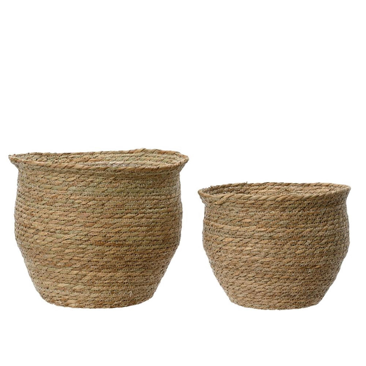 Vaso de flores Decoris rush 2 peças