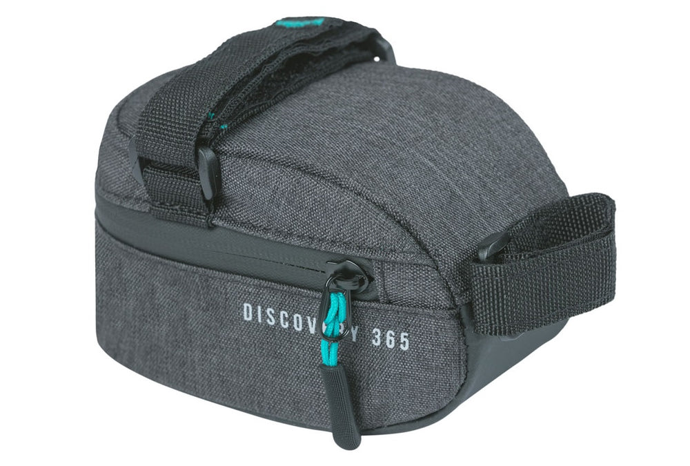 Basil Discovery 365d Bolsas de silla de montar, cuerpo a cuerpo negro