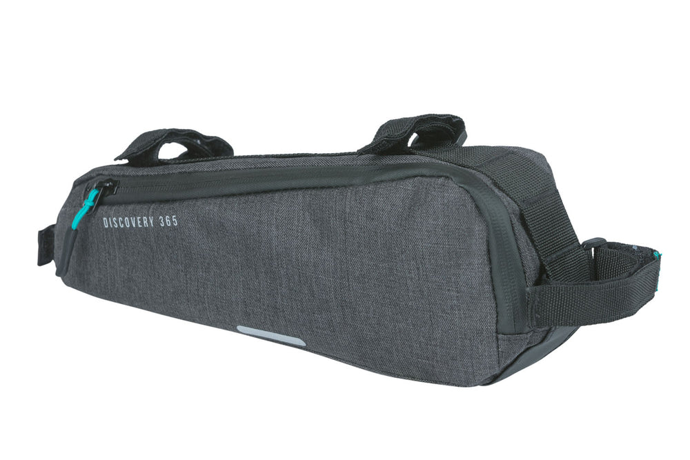 Basil Discovery 365d Frametas M - Bolsa de bicicleta compacta deportiva para bicicleta de damas para hombres - 1.8L - Melee negro
