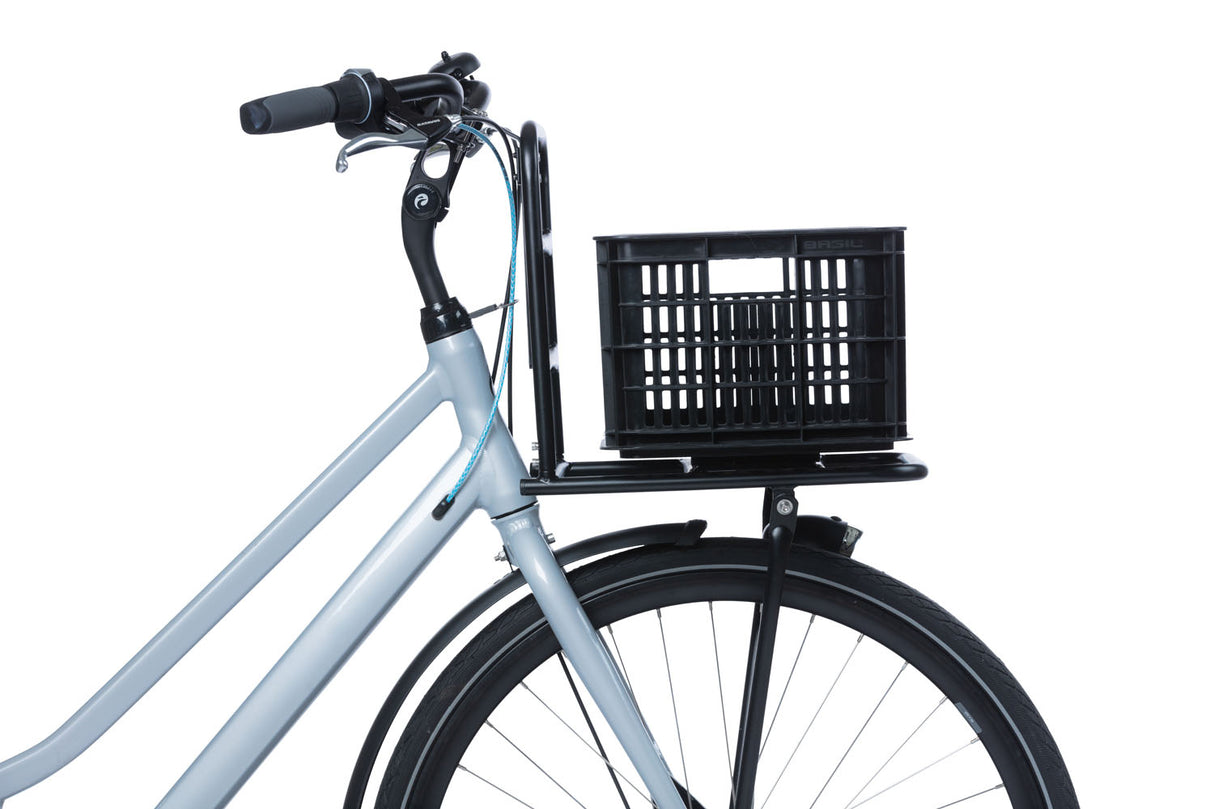 Basil bicycle crate S - small - 17.5 liters - black