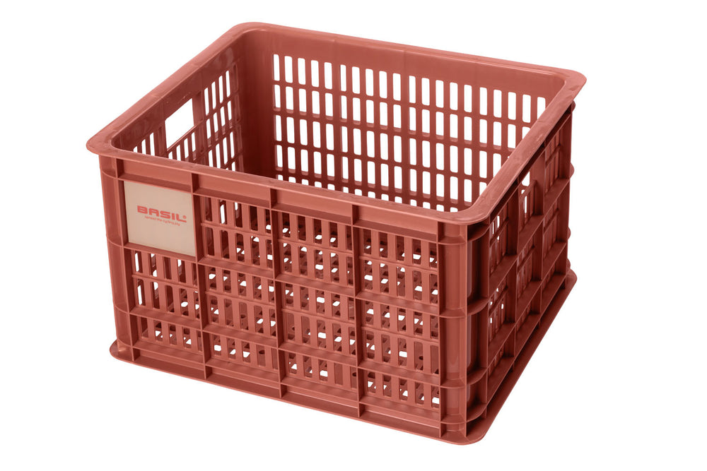 Basil Fietskrat M - Medium - 29.5 litros - Rojo