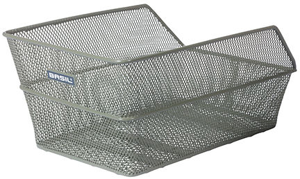 Basil Cento Flower - Canasta de bicicleta - En la parte posterior - Oliva Verde