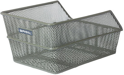 Basil Cento Flower S - košík na kole - na zadní straně - Olive Green