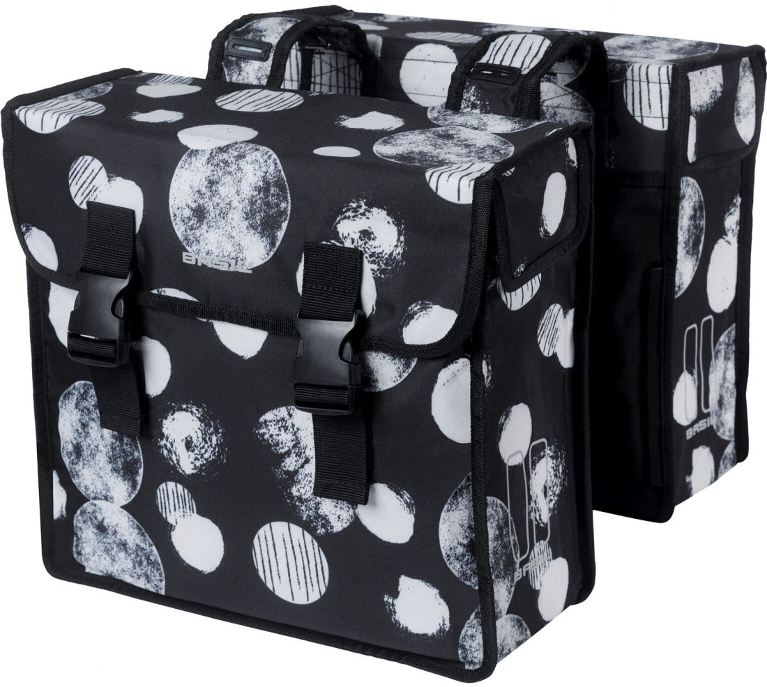 Basil Bag Mara XL Double | Sphere | Black grey