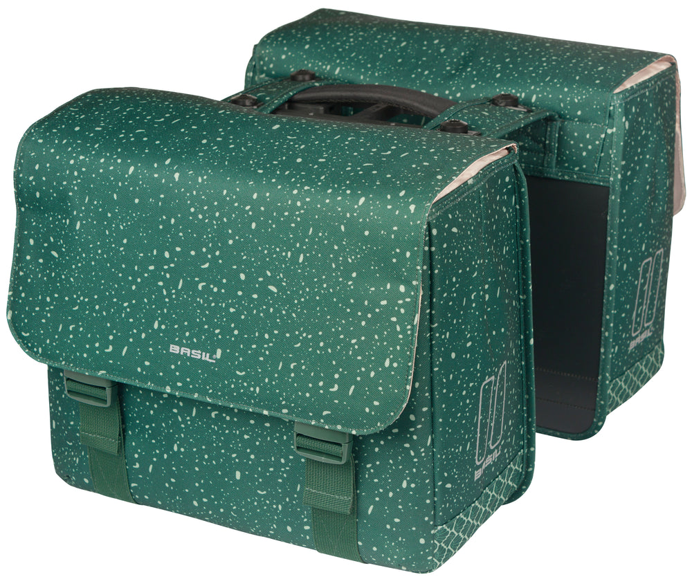Basil Doble Bag Bag Flair Mik 35 litros 15 x 35 x 31 cm (2x) - Verde