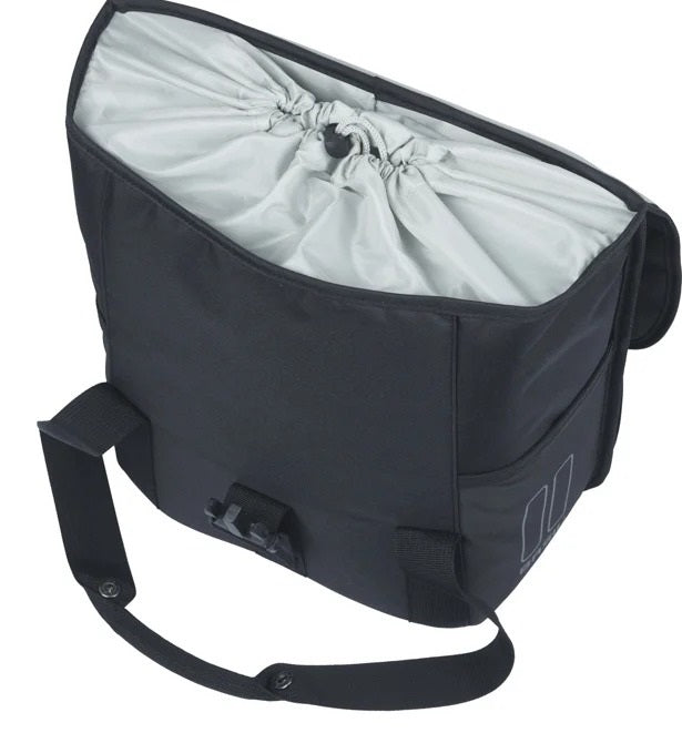 Basil bag go single black 16l