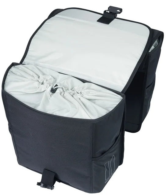 Basil Tas Go Mik 2.0 Double Black | 32L