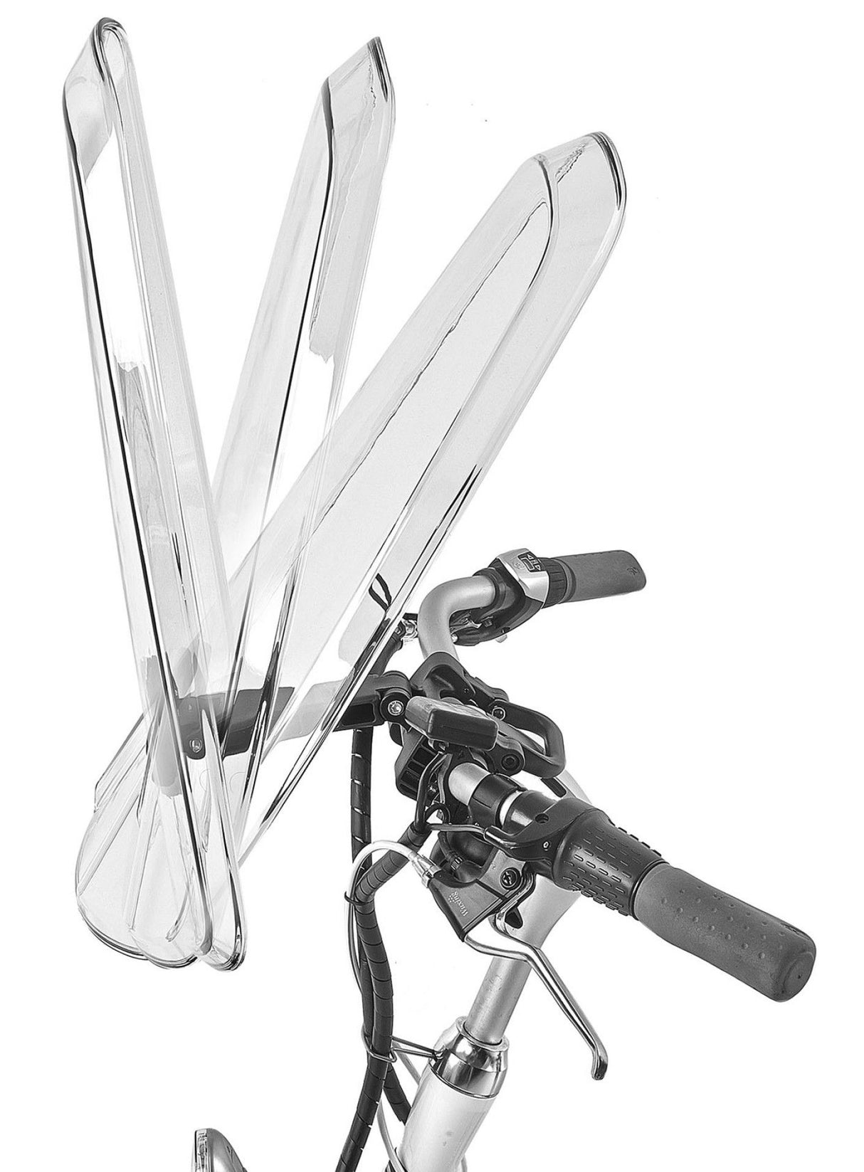 Bolsa de pára -brisa no banco da frente de montagem