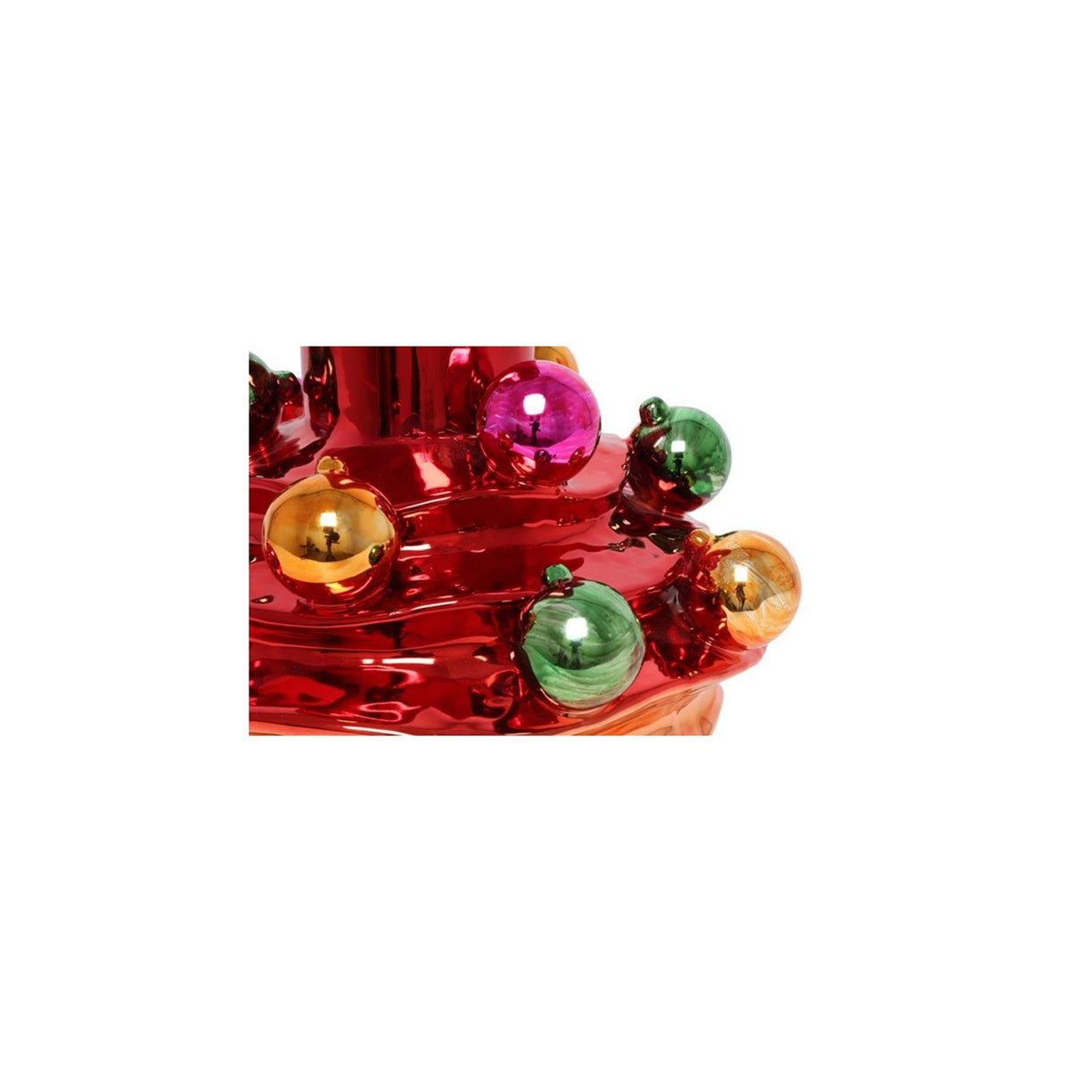 Countryfield vaas glamour s rood ø20,5xh26cm