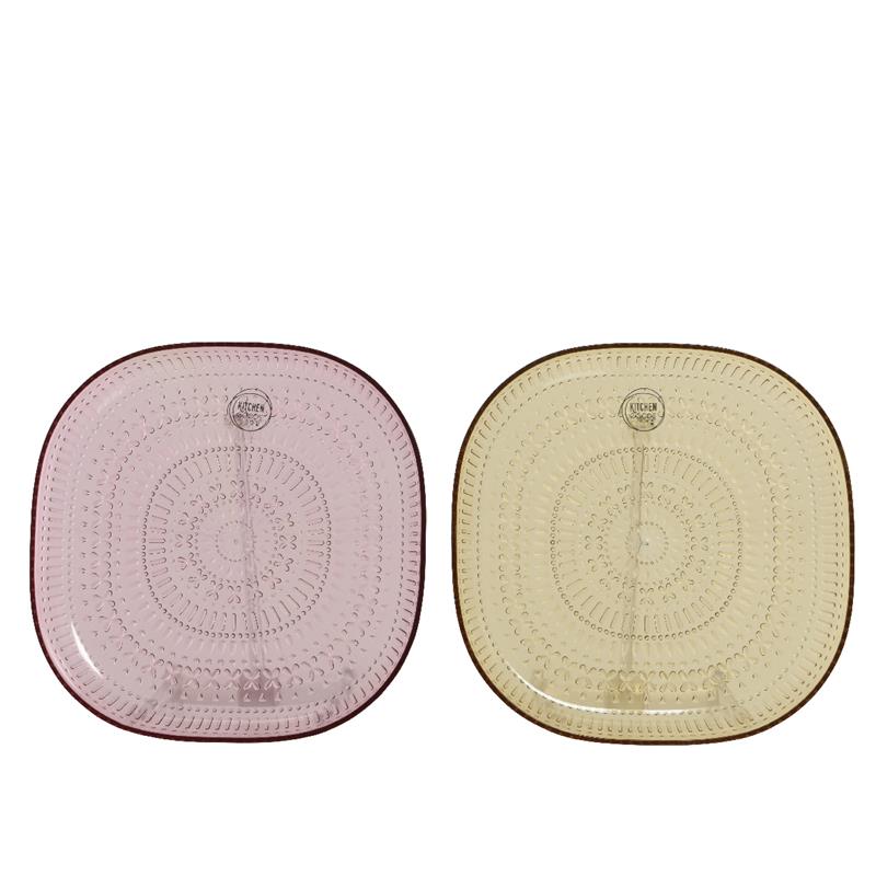 Talerz z tworzywa sztucznego Decoris z reliefem ø20,5-h2,5cm