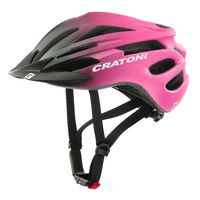 Cratoni Helmet Pacer Jr. Black Pink Matt SM