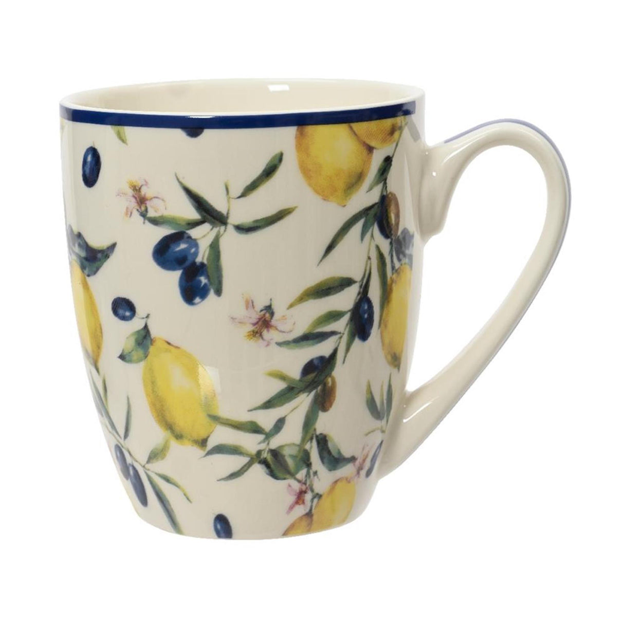 Decoris beker citroen porselein 300ml