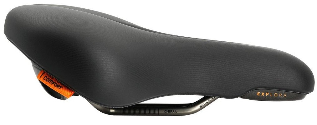 Selle Royal Explora Relaxed Black Saddle (Map)