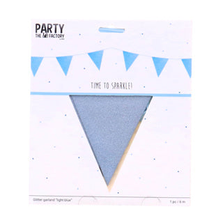 Glitterslinger Hell Blue 6m