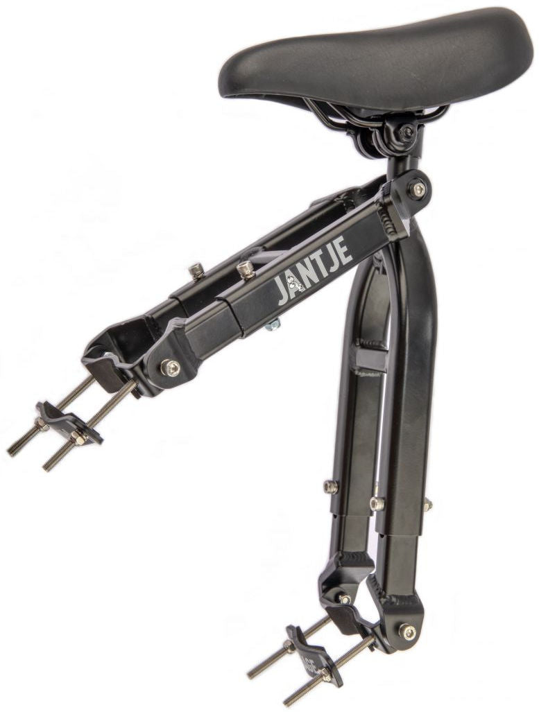 Satula putkessa Mirage Jantje ja jalkatuet universaalit - musta