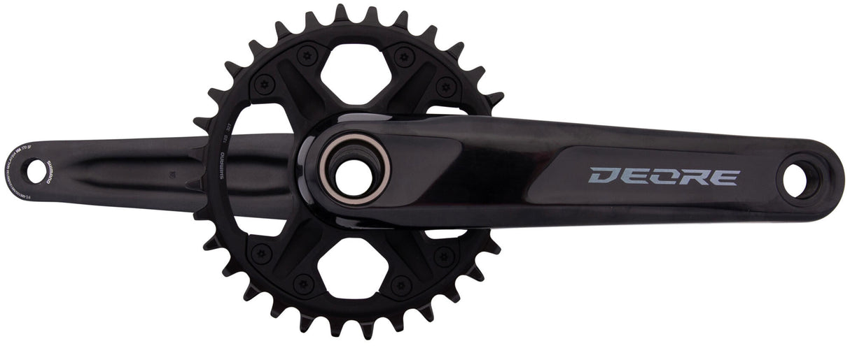 Shimano crankstel deore fc-m6100-1 crankset shim.deore fc-m6100-1 32t 170mm