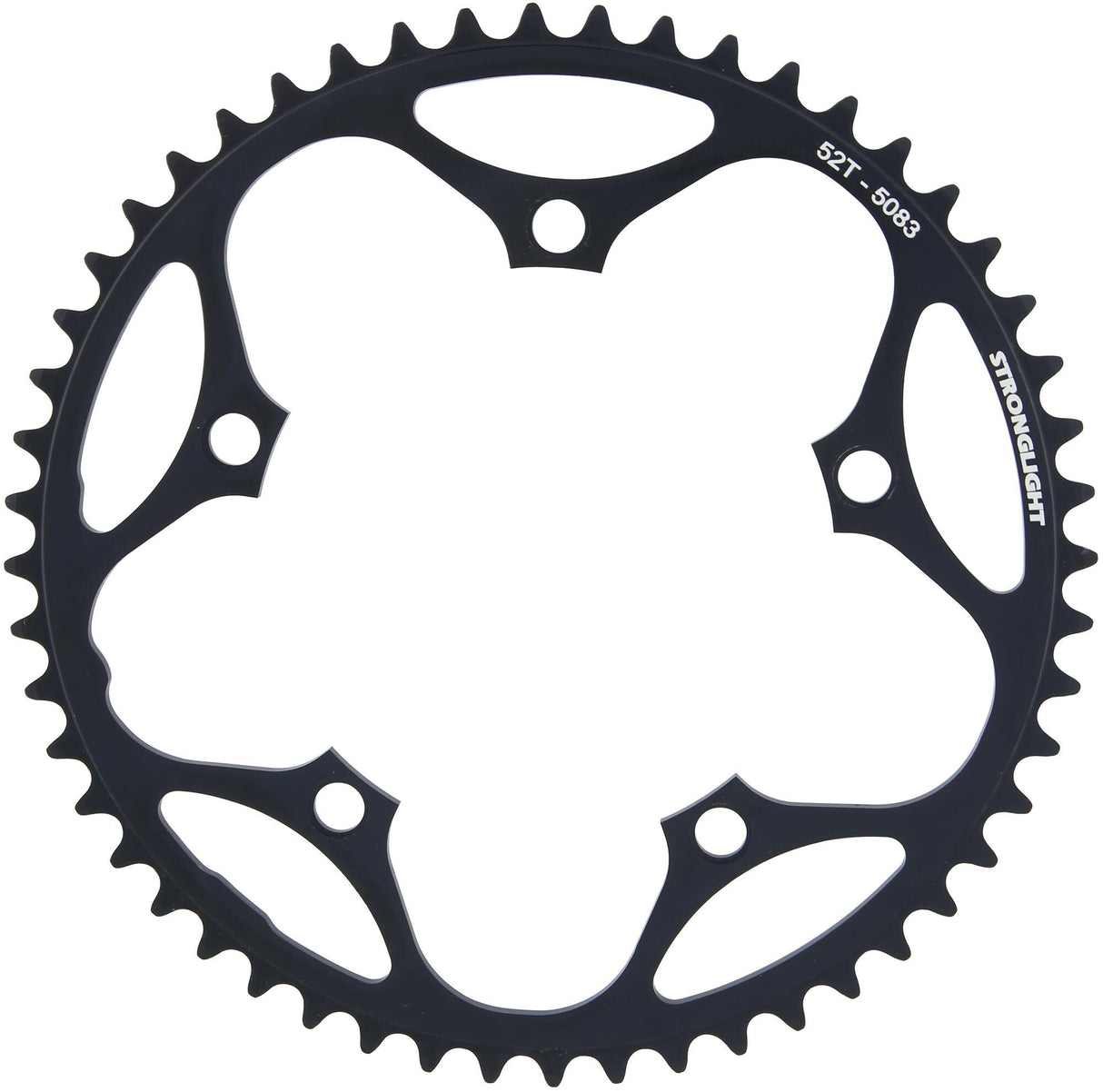 Stronglight chainring chain ring strongl. 52t.,alu