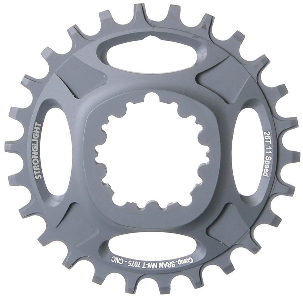 Stronglight chainring ht3 mod. 17 chain ring strongl.ht3 26t inner alu black